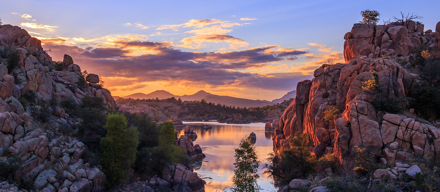 Watson Lake and the Granite Dells